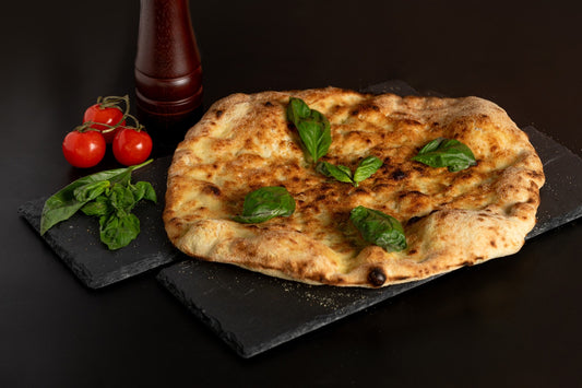 Focaccia cu Usturoi si Parmezan